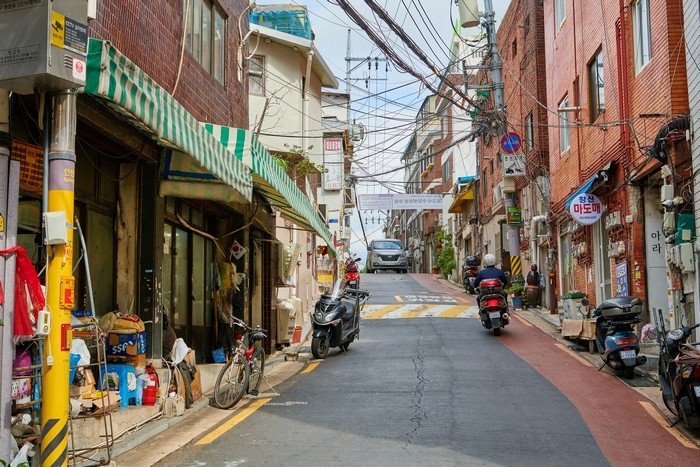 [首爾] 昌信洞巷弄(창신동골목길)