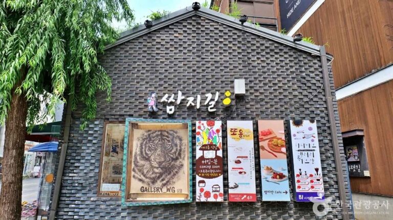 [首爾] 森吉街(쌈지길)