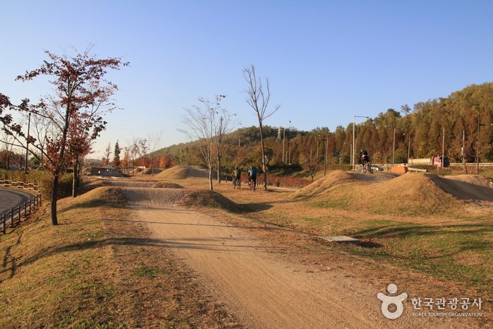 [首爾] 蘭芝漢江公園MTB練習場(난지한강공원 MTB코스장)