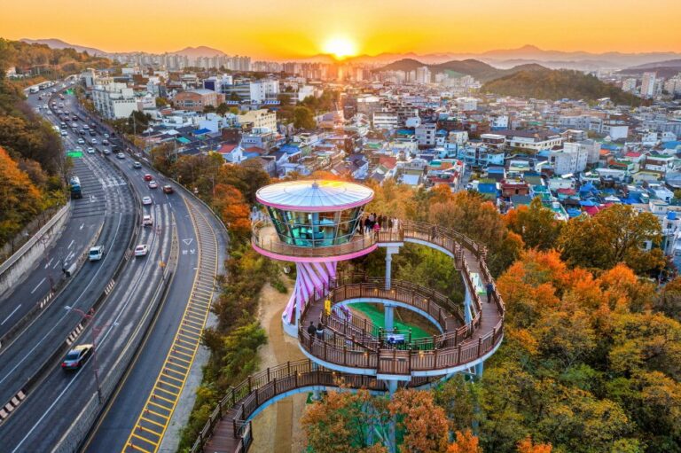 [大邱] 前山日落觀景臺(앞산 해넘이전망대)