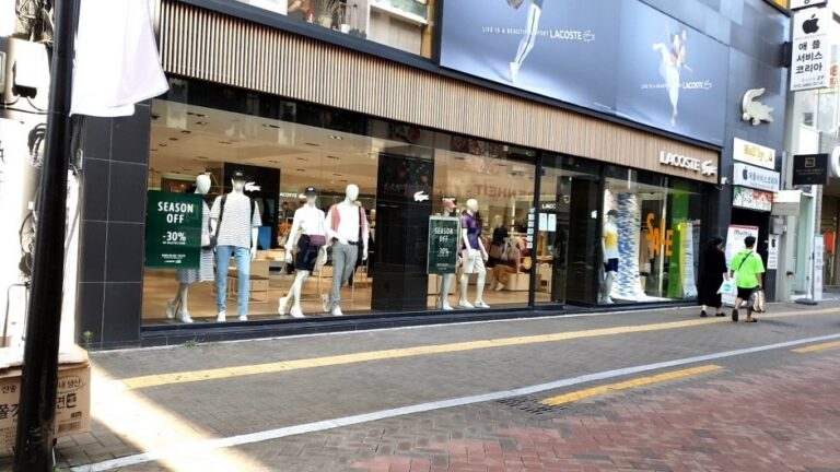 [大邱] [事後免稅店] Lacoste (大邱東城路店)(라코스테 대구동성로)