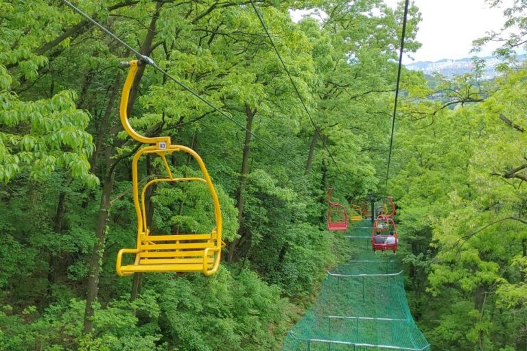 [光州] 無等山吊椅與單軌列車(芝山遊園區)(무등산 리프트모노레일 (지산유원지))