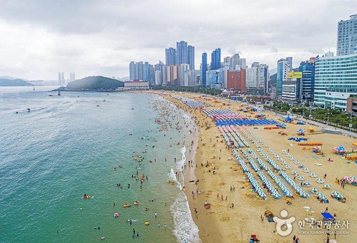 [釜山] 海雲臺海水浴場(해운대해수욕장)