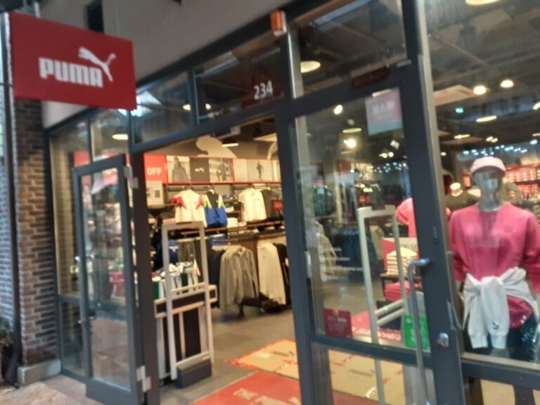 [釜山] [事後免稅店] PUMA (新世界折扣購物中心釜山店)(푸마 신세계아울렛 부산점)