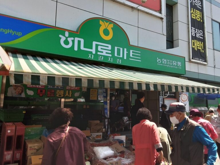[釜山] [事後免稅店] 農協Hanaro超市 (札嘎其店)(농협하나로마트 자갈치)