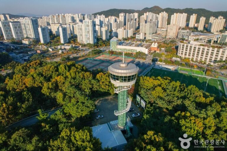 [世宗] 低山脊觀景臺(밀마루전망대)