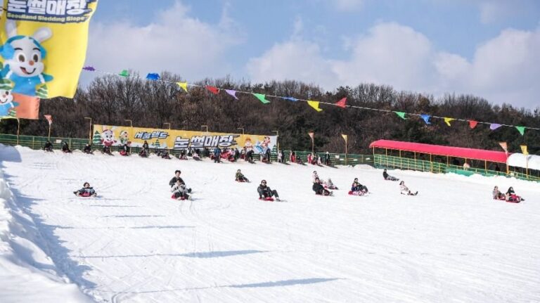 [京畿道] 首爾樂園雪橇場(서울랜드 눈썰매장)
