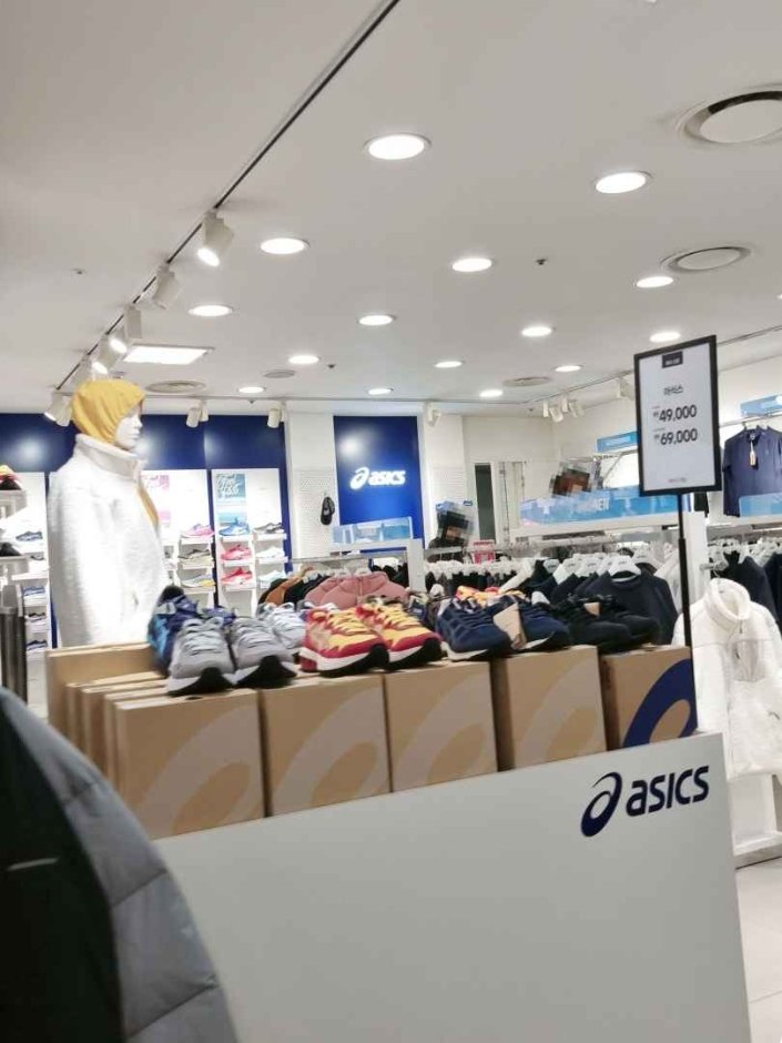 [京畿道] [事後免稅店] ASICS (New Core坪村店)아식스 뉴코아 평촌
