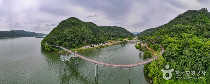 [江原道] 衣岩湖天空步道(의암호스카이워크)