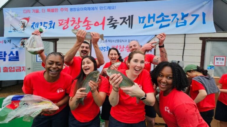 [江原道] 平昌鱒魚節(평창송어축제)