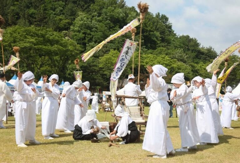 [忠清南道] 韓山苧麻文化節(한산모시문화제)