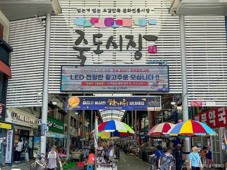 [慶尚北道] 竹島市場(죽도시장)